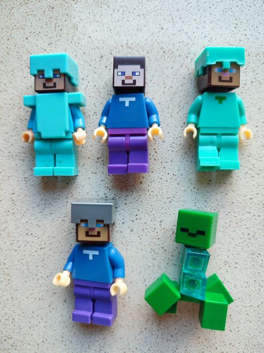 Figurki Minecraft typu LEGO