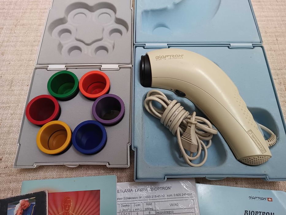 Lampa Bioptron Compact III Zepter kolory gwarancja