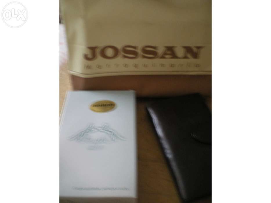 Carteira de pele nova - Marca Jossan