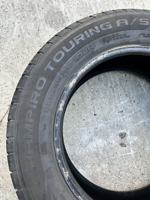 Шини 225 65 17 102H GTradial Champiro Touring A/S пара