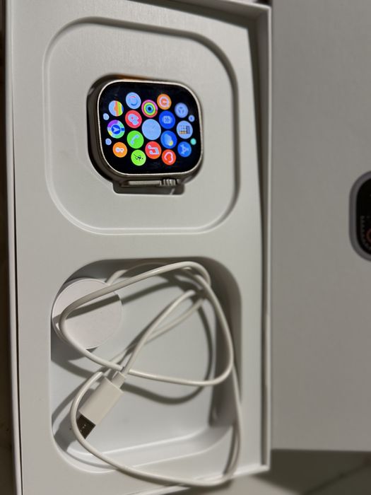 Смарт-годинник (Apple Watch Ultra style) — Стан нового! 3 міс. у використанні