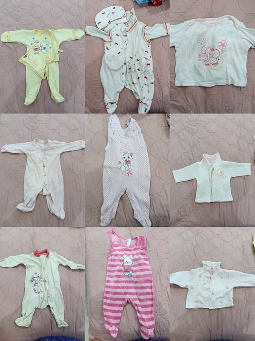 Одяг на дівчинку 0-3 місяців