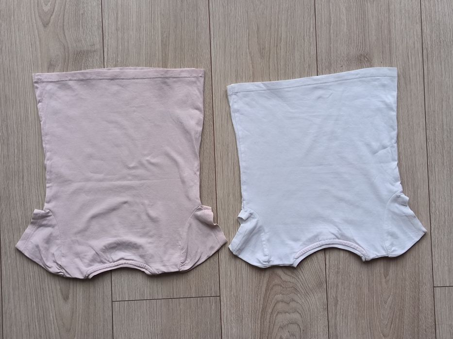Dwa t-shirty 92 So Cute biała i pudrowy róż