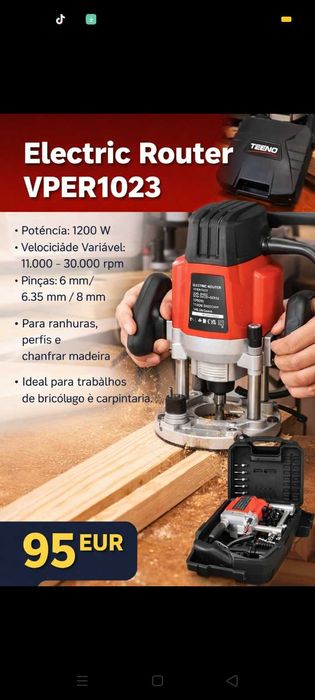 Máquina de Madeira 95€. Oportunidades