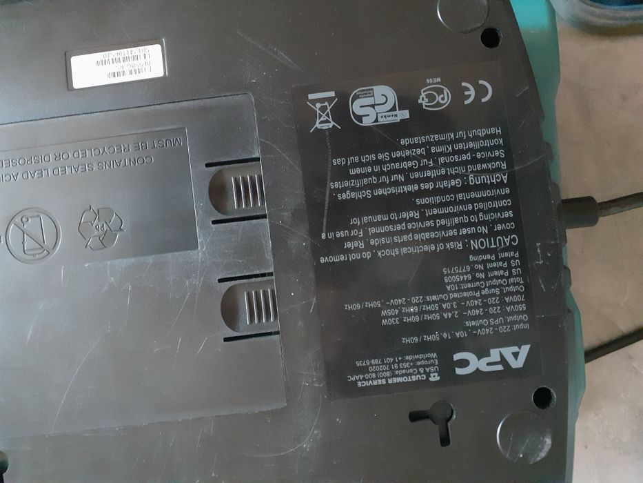 Блок бесперебойного питания ИБП APC Back-UPS ES 550VA