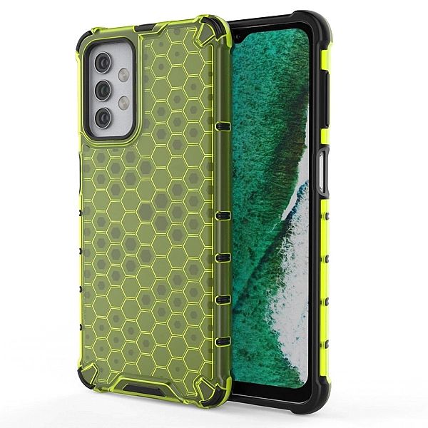 Honeycomb etui pancerny pokrowiec z żelową ramką Samsung Galaxy A32/5G