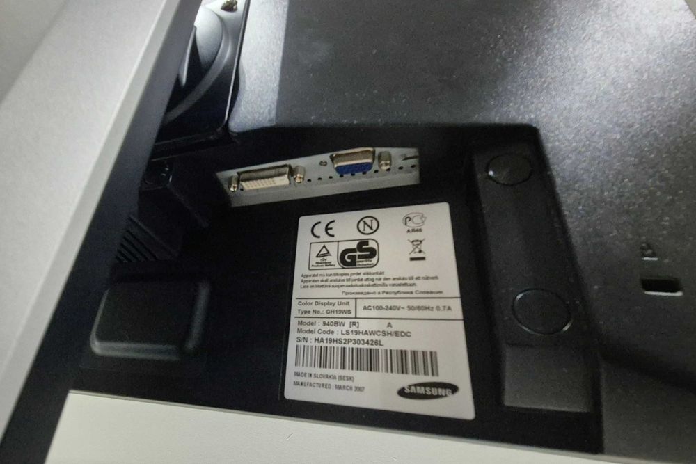 Monitor Samsung SyncMaster 940BW