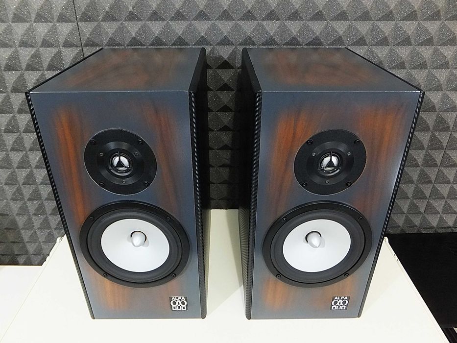 Znakomite kolumny głośnikowe monitory ALFA DUO / Vifa, Fountek