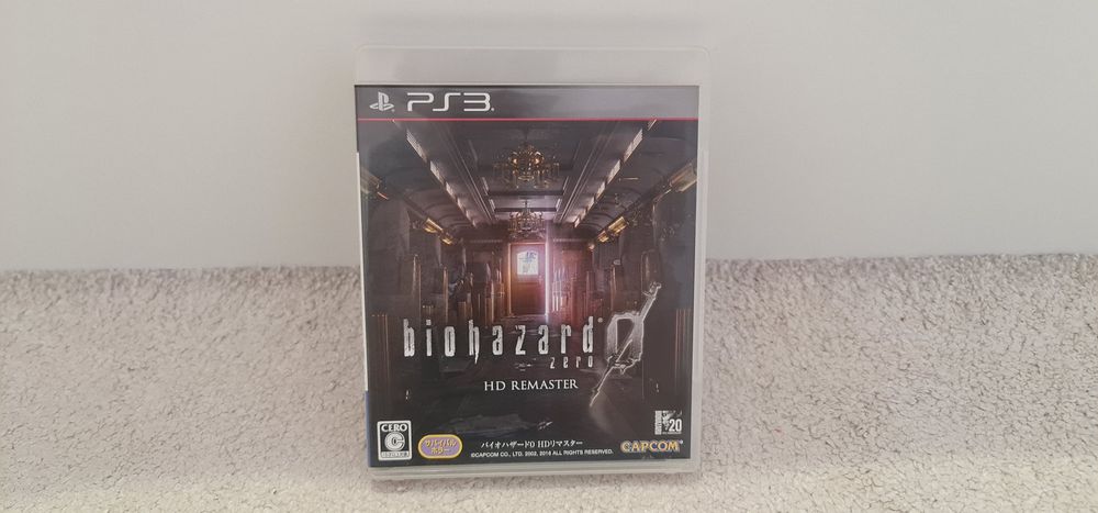 Resident  Evil 0  ps3HD remaster Biohazard 0 ps3