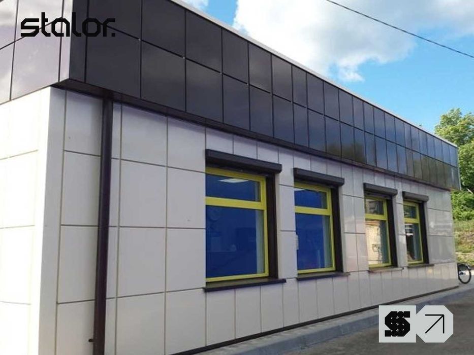 Фасадні панелі. Фасад. Фасадна касета. Вен фасад. Вентольований фасад