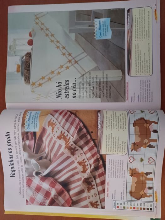 3 Revistas de Ponto de Cruz