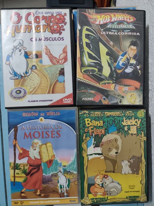 DVDs vários coleções