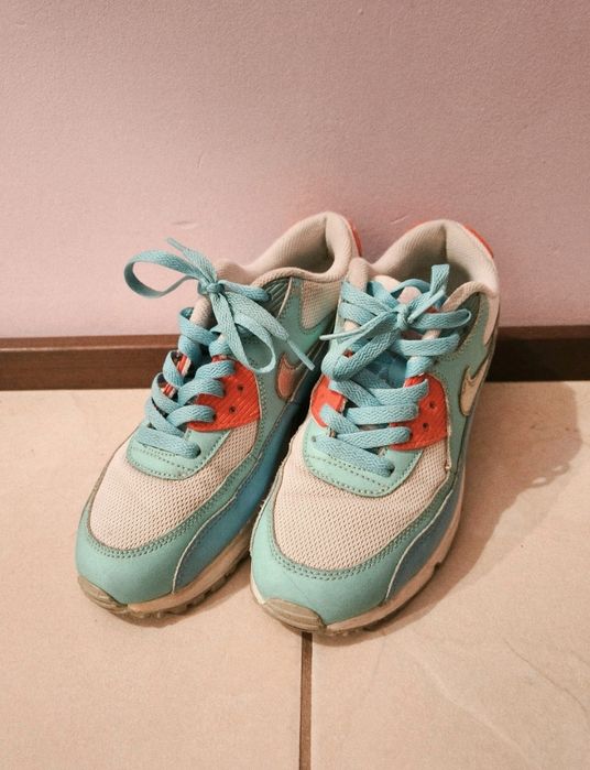 Buty sportowe sneakersy damskie Nike Air Max kolorowe r. 38.5