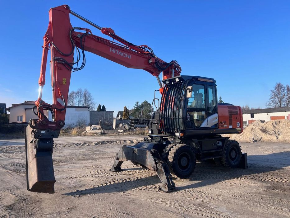 Hitachi ZX 170W-5B 2600 MTH 2 ŁYŻKI OILQUICK POWERTILT  Pierwszy właściciel Stan jak nowa bez DPF!!!