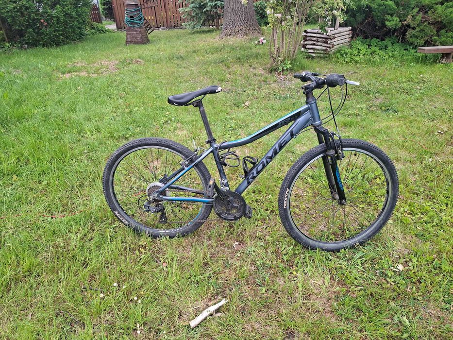 Rower ROMET rambler r 6.0 jr czarno niebieski