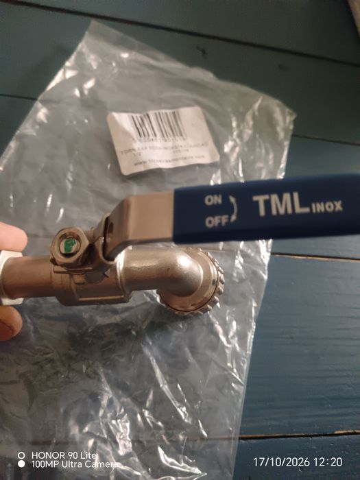Torneiras Rega inox