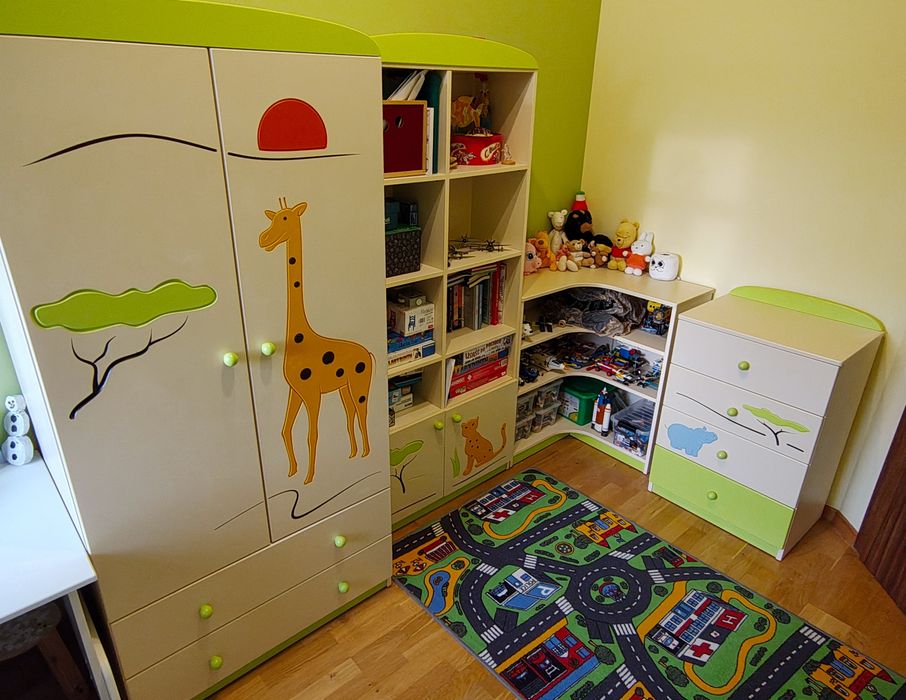 Zestaw mebli dla dzieci Meblik Sawanna