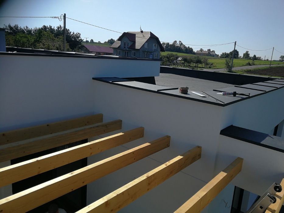 Stropodachy Dachy Płaskie Papa PCV EPDM TPO Resitrix Firestone Dekarz