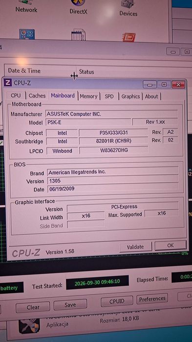 ASUS P5K-E WiFi + E7400 + 4GB DDR2 + chłodzenie wieżowe nr 0690
