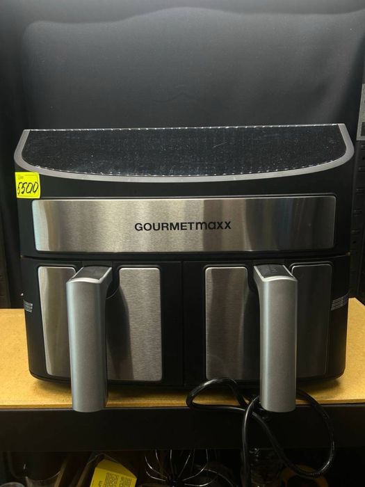 Gourmetmaxx Німецька7-літрова двокамерна фритюрниця з гарячим повітрям