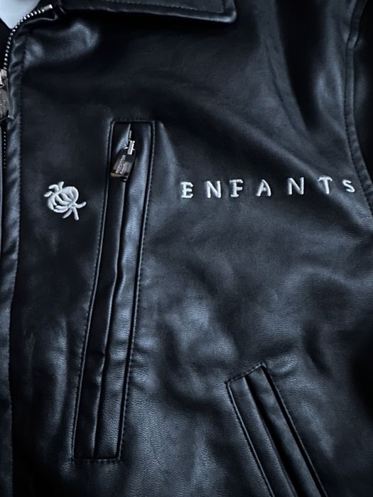 Leather Jacket ERD Melancholy Rich Black S M кожаная куртка Erd