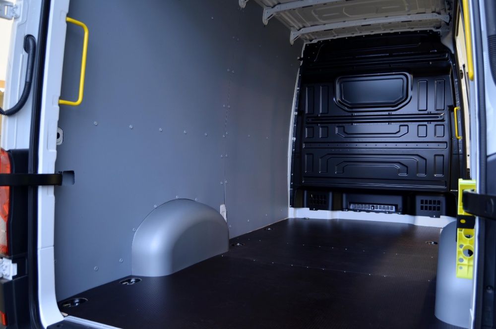 PROMOCJA! Crafter L4H3 (2017+) Boczki sklejka surowa FWD zabudowa busa