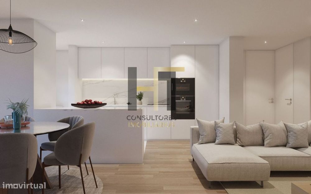 Apartamento T2 Novo | Conforto, Modernidade e Luz Natural | Castêlo d