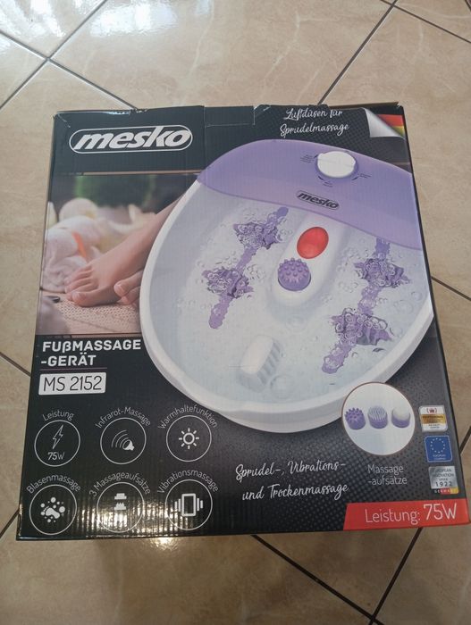 Nowy masażer do stóp Mesko MS 2152