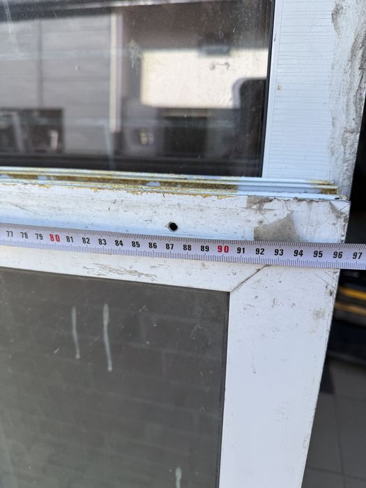 Okno aluminiowe al nie pvc