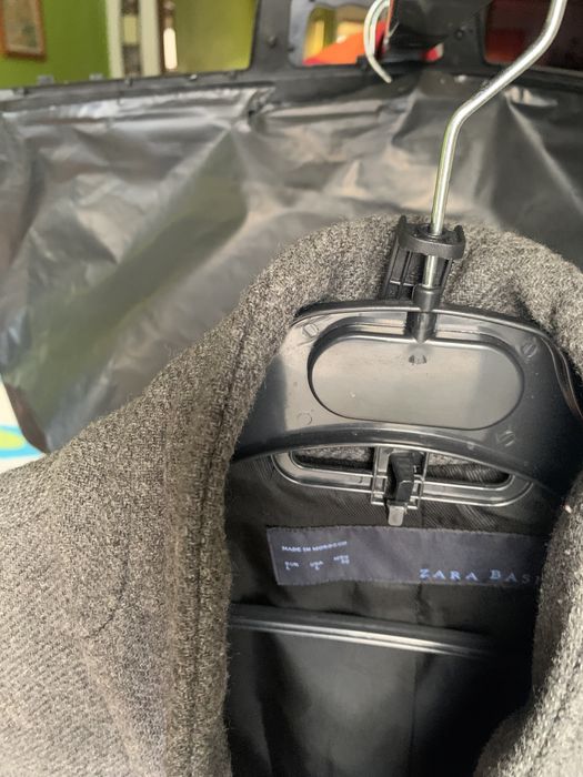 Sobretudo cinza Zara basic L