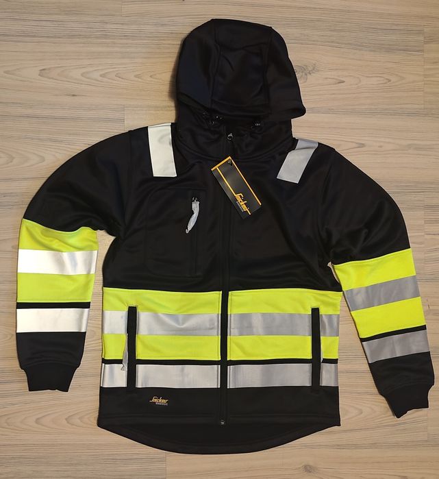 L 8038 Snickers Hi-Vis  bluza robocza odblaskowa z kapturem serwis