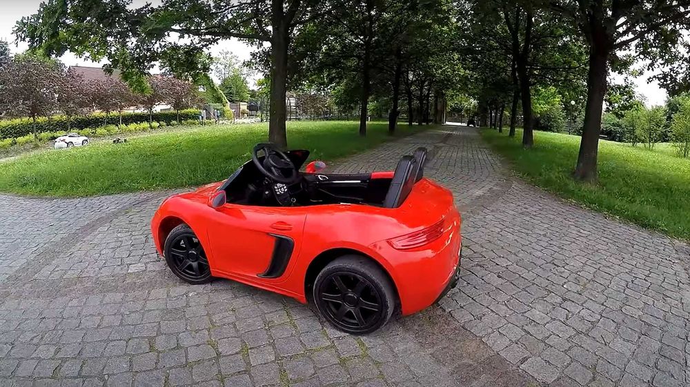 BAWIBUS.PL auto samochód na akumulator PORSHE PERFECTA do 100kg pojazd