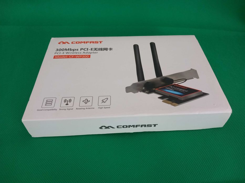 Adaptador Wireless PCIe Comfast CF-WP300 – 300Mbps Wi-Fi 2.4GHz