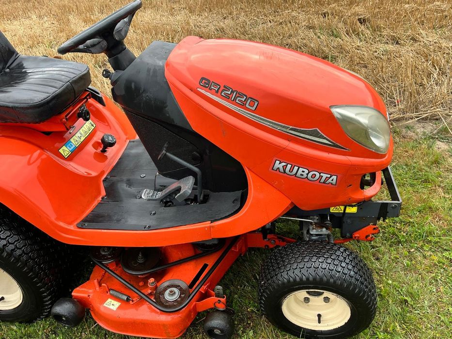 Kubota gr 2120 4x4 diesel 3 cylindry kosz kosiarka