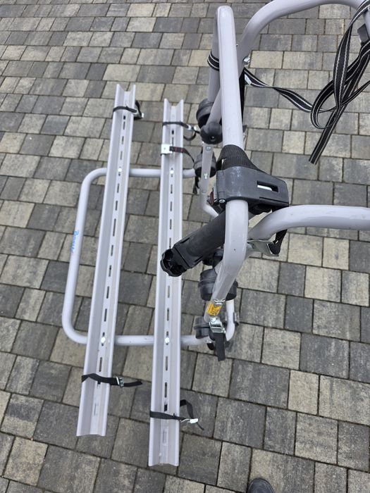 Bagażnik rowerowy, model Peruzzo Padova Steel przeznaczony na 2 rowery