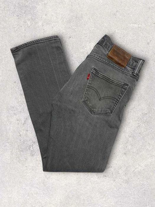 Levis 504 30x32 spodnie szare denim jeans dżinsy quality premium