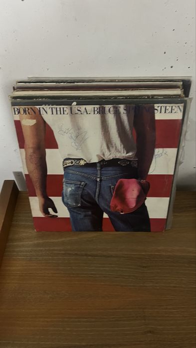 Discos em vinil em perfeito estado