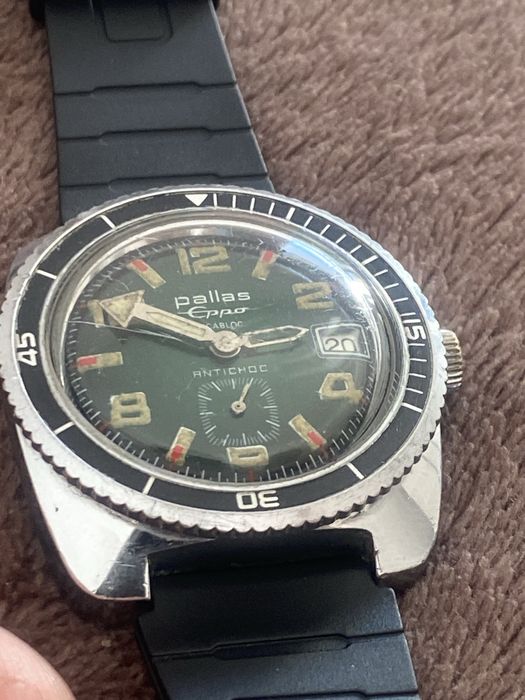 Pallas Eppo Diver nurek Incabloc Antichoc dolna sekunda sprawny