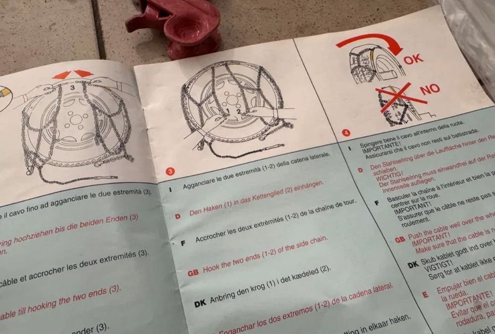 Lancuchy sniegowe Simaka 240