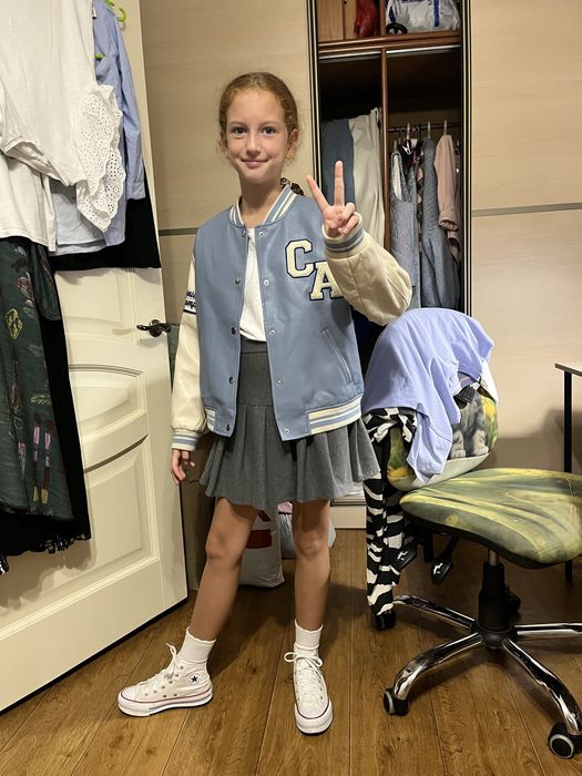 Бомбер zara, 140-146 см