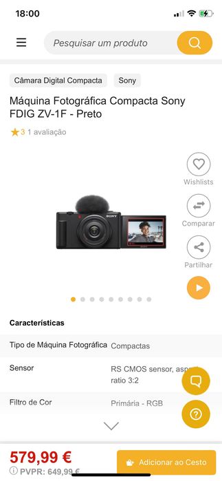 câmara  zv 1f NEW com tripé