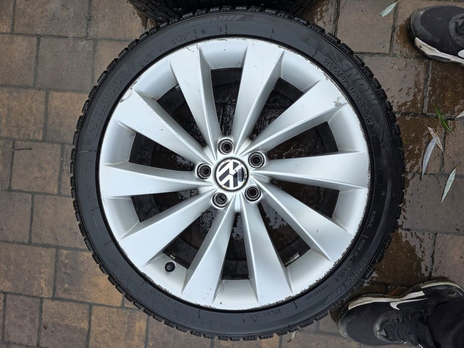 Koła Felgi Aluminiowe 18" Zimowe VW Passat CC Scirocco Interlagos 8J