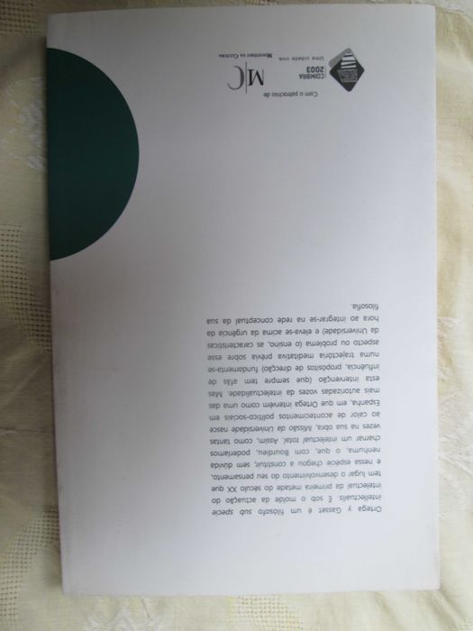 Missão da Universidade e outros Textos, de José Ortega y Gasset