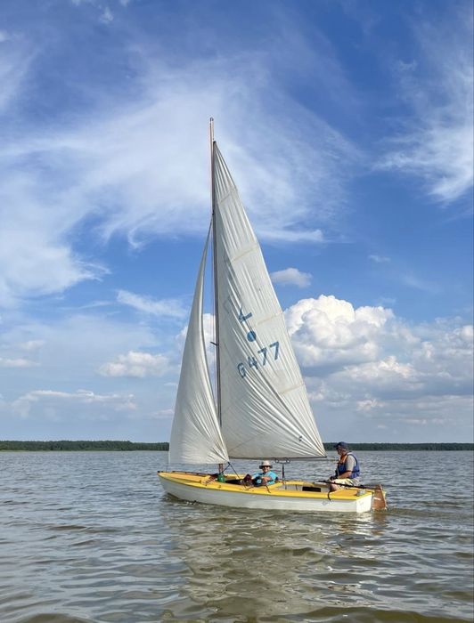 Żaglówka, łódka klasy Kielzugvogel, KZV, Kieler,