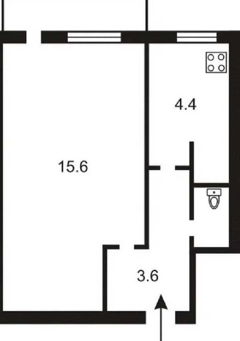 Продаж 1к квартири на вул. Набережно-Лугова 3, Подільський район
