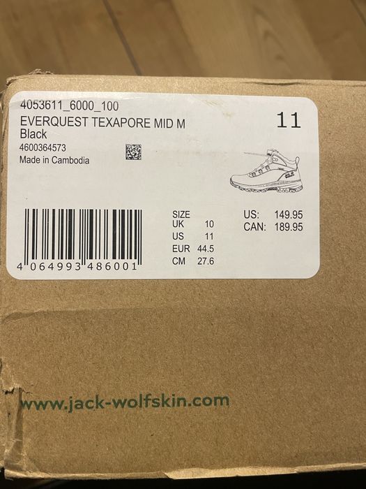 Зимові черевики . Оригінал!!! EVERQUEST TEXAPORE MID M
