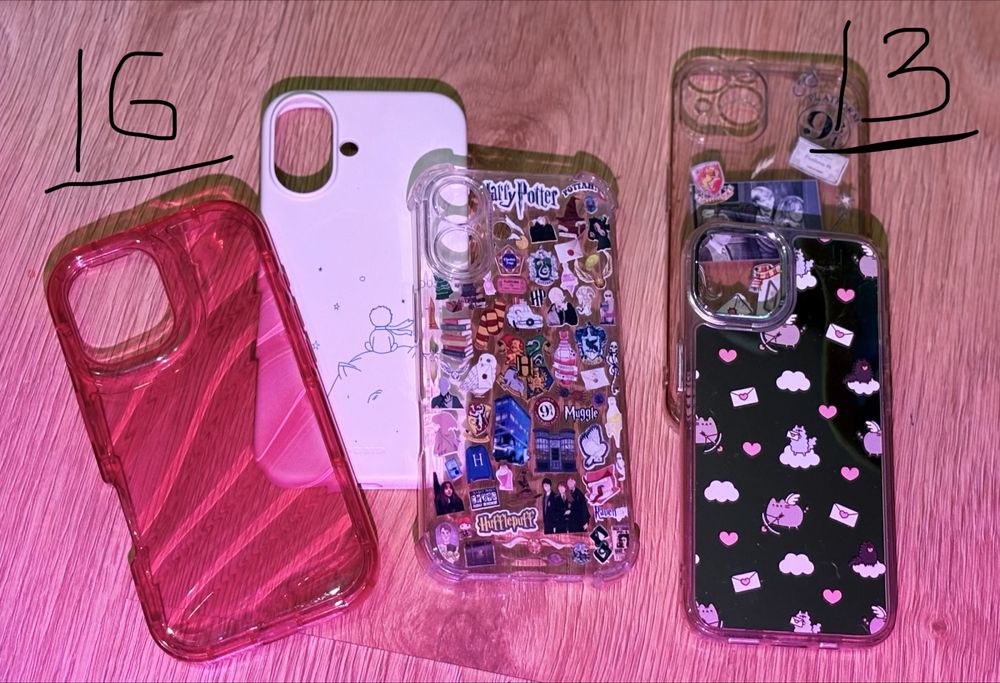 Чохли на iphon 13/16, в гарному стані
