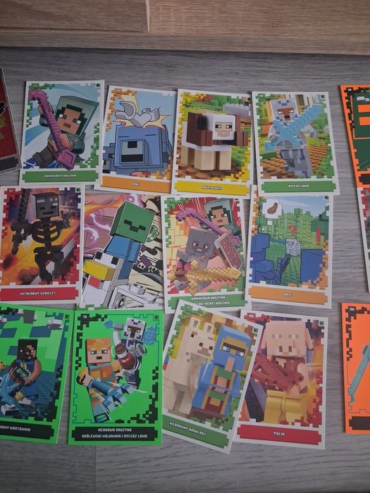 Karty Minecraft  dla kolekcjonera