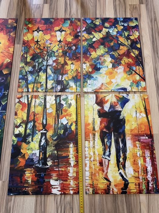 Obrazy , metalowe plakaty DISPLATE , Leovud Afremov