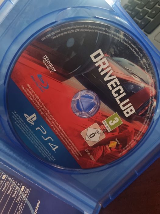 Jogo ps4 driveclub